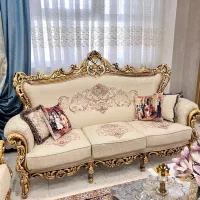 مبلمان سلطنتی به همراه میز ناهارخوری ۸ نفره