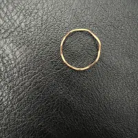 انگشتر ظریف طرح موج با فاکتور