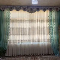 پرده  عرض سه متر طول ۲و ۷۰ سانت