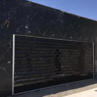 کرکره  برقی بالابر هیدرولیک شیشه اتومات و میرال