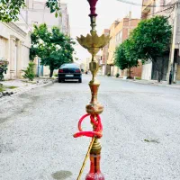 قلیان حاج اوغلی مینا کاری سنگین