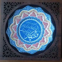 بشقاب میناکاری دیوارکوب