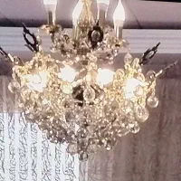 لوستر برنز 4 شعله