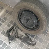 رینگ و لاستیک ،جک و جعبه ابزار پرایدی