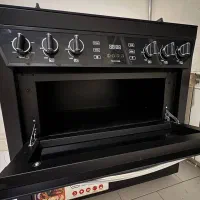 اجاق گاز ۵ شعله ماکسان (Maxan) طرح فر در حد نو