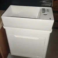 فروش روشویی کابینتی باریک ضد آب با ضمانت