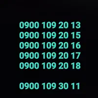 فروش چند  خط دائمی 0900  خشک کد یک