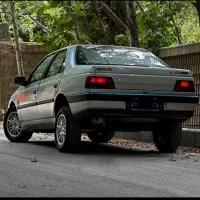 پژو سفیده 405 GLX مدل 98 عروسک