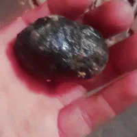 شهاب سنگ کندریتی چگالی ۲وممیز۸جذب ۴و وزن ۱۶۵