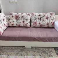 مبلمان ال ۷ نفره راحتی با ۲ دست میز و عسلی