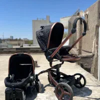 کالسکه و کریر ۳۶۰ درجه برند بیب(babe) -صندلی ماشین