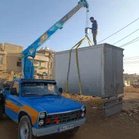 جرثقیل نیسان بالابر بارگیری تخلیه تابلو نصب