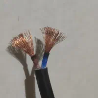 فروش سیم کابل برق 2 × 6 صد در صد مس نو ی نو ۴۰ متر