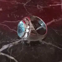 انگشتر آکوامارین اسپرت و شیک