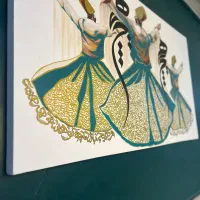 تابلوکالیگرافی قرآنی و شعر گالری الهه هنر