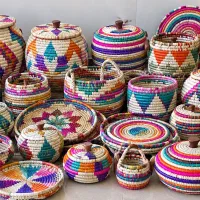 صنایع دستی  خمره و طبق