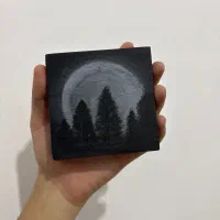 تابلو نقاشی چوبی مینی