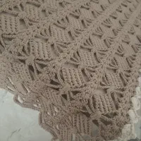 رومیزی قلاب بافی