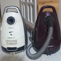 دو عدد جارو برقی موتور سوخته