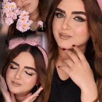 تخفیف میکاپ و شنیون درخشش متفاوت، با  الماس صورتی