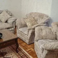 مبل راحتی تمام پارچه