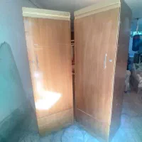 دو عدد کمد کشودار چوبی