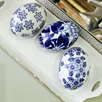 دکوری قلم آبی