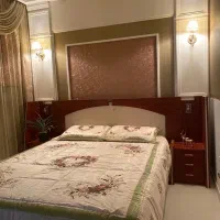 روتختی دو نفره روبان دوزی شده در حد نو