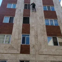 نماشویی،پیچ و رولپلاک نما،کفسابی،شستشوی نما