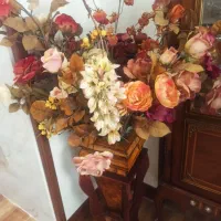 گلدان چوبی کار دست خارجی