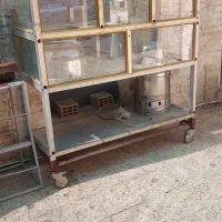 میز ذرت مکزیکی و صندلی فلزی