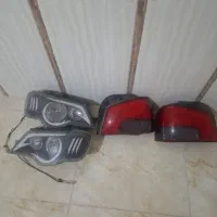 چراغ جلو وعقب پراید۱۳۲
