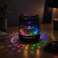 اسپیکر بلوتوثی LED مدلBig Diamond / شیک و دکوراتیو