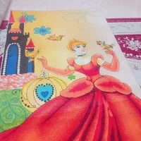 فرش قالیچه دخترانه طرح دار