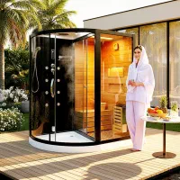 کابین سونا بخار خشک برای آدمای خاص اهواز دوش جکوزی