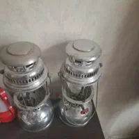 سلام دوعدد چراغ گرد سوز قدیمی