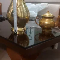 (پارچ وقوری برنز برنج)