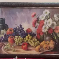 تابلو طرح میوه