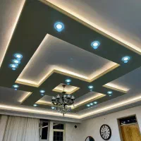 تی وی وال ماربل شیت لاین نوری کناف تایل ایینه pvc