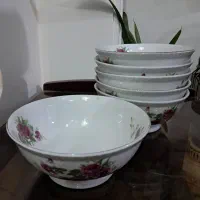 کاسه چینی گل سرخی اصل