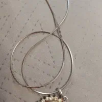 گلوبند نقره باسنگ فیروزه نیشاپور