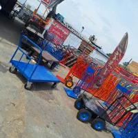 گاری و چرخ دستی پاپ مارکت چهار چرخ برند پاپ