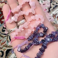 دستبندهای سنگ معدنی زنانه .