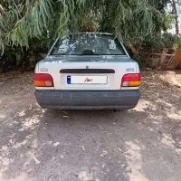 پراید صبا مدل 88 نقره ای