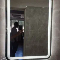 حراج آیینه سندبلاست چراغدار بک لایت