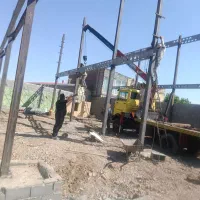 جرثقیل ۳ تن کفی. نصب بارگیری تخلیه بار ...