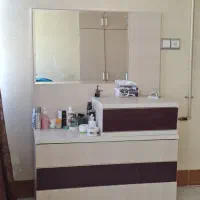 تخت خواب با آینه و دراور بدون خوشخواب