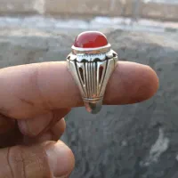 انگشتر نقره کار دست