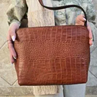 جلو دوخت میانه تمام چرم طبیعی