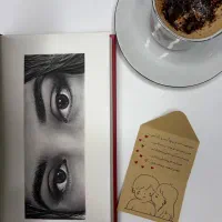 سفارش طراحی چشم داخل کتاب چشم هایش
